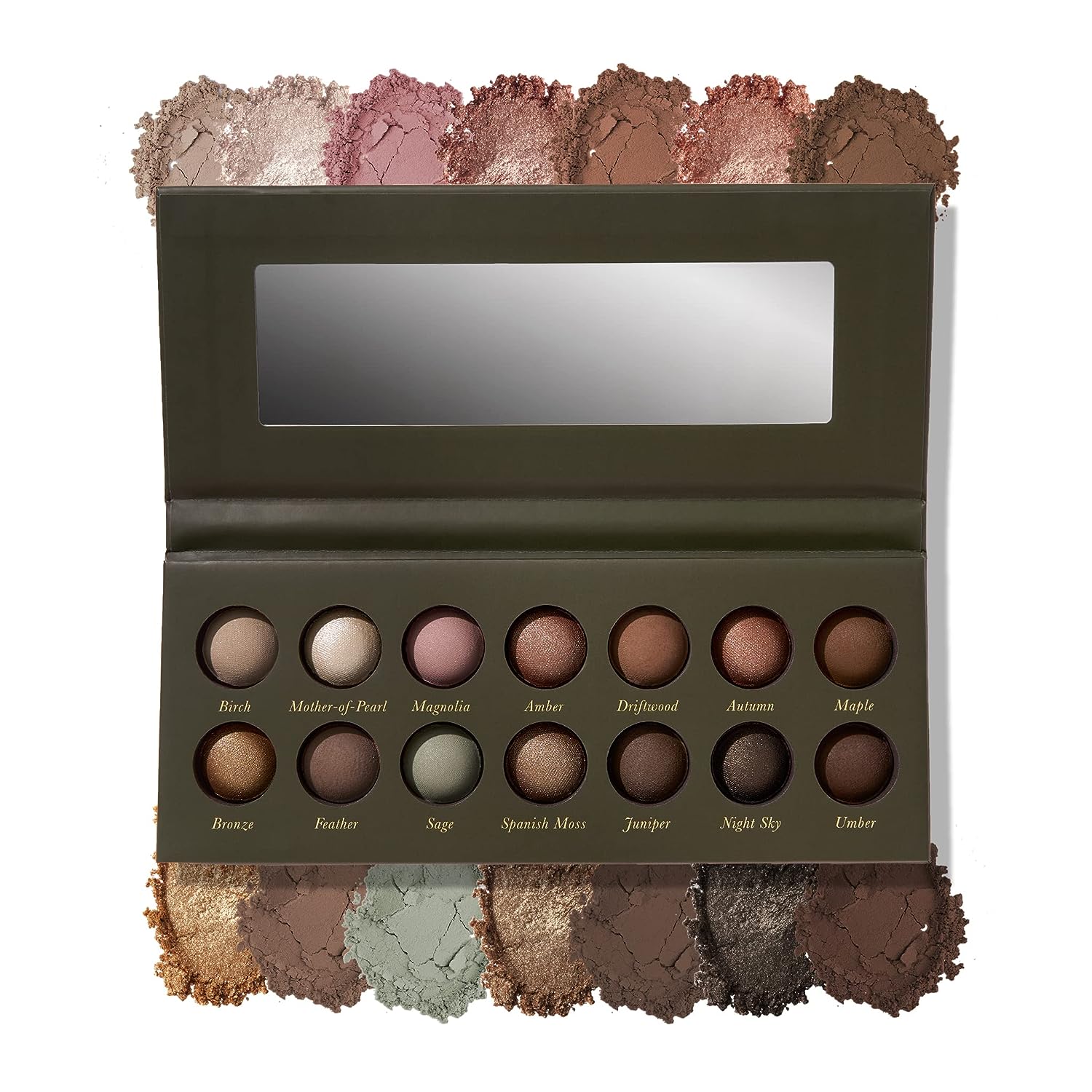 NEW YORK The Delectables Earthy Essentials Baked Eyeshadow Palette | 14 Pigmented Eyeshadows Blendable Natural Look